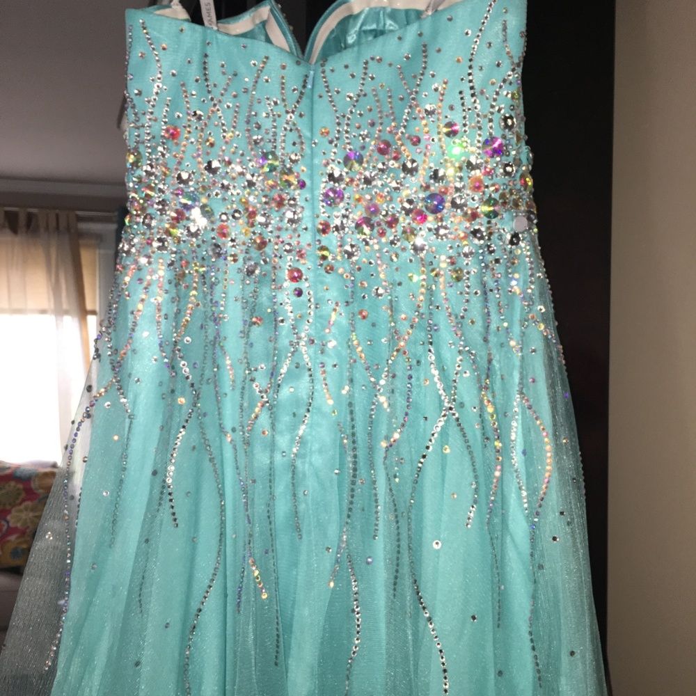 Prom Dress MADISON JAMES SIZE 8 - Picture 5 of 8